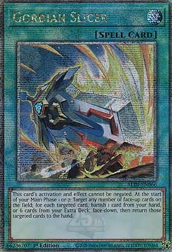 Gordian Slicer (V.2 - Quarter Century Secret Rare)