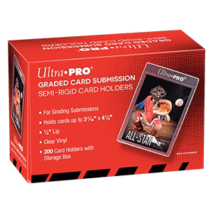 200 Ultra Pro Semi-Rigid Tall Card Holders