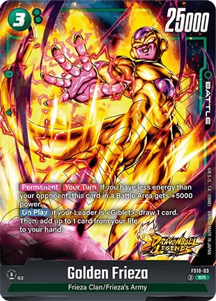 Golden Frieza (FS10-03) [Fusion World]