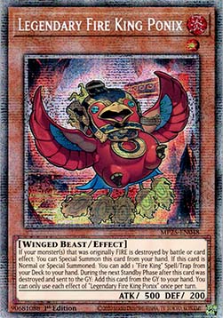 Legendary Fire King Ponix
