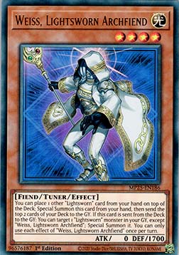 Weiss, Lightsworn Archfiend