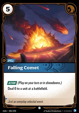 Falling Comet