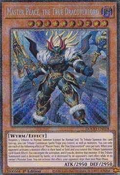 Master Peace, the True Dracoverlord (V.2 - Starlight Rare)