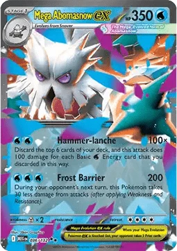 Mega Abomasnow ex