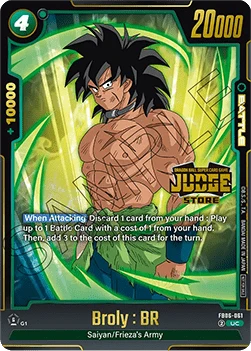 Broly : BR (FB06-061) [Fusion World] (V.2 - Rare)
