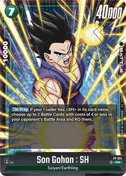 Son Gohan : SH (FP-051) [Fusion World] (V.1 - Promo)