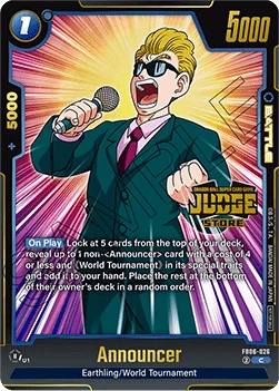 Announcer (FB06-026) [Fusion World] (V.1 - Common)