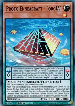 Proto Enneacraft - "orgIA" (V.2 - Super Rare)