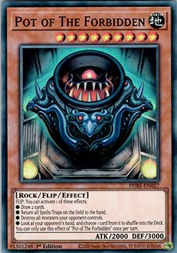 Pot of The Forbidden (V.2 - Super Rare)