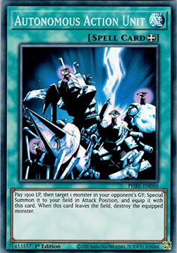 Autonomous Action Unit (V.2 - Super Rare)