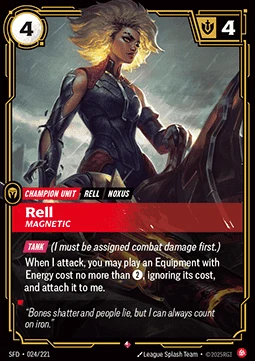 Rell, Magnetic