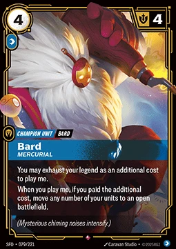 Bard, Mercurial (V.1 - Rare)