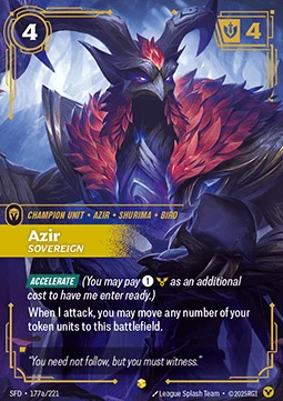 Azir, Sovereign (V.2 - Showcase)