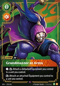 Jax, Grandmaster at Arms (V.1 - Rare)
