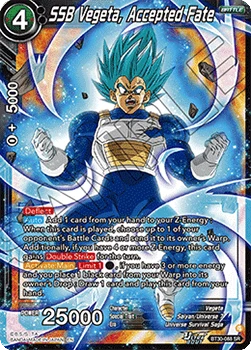SSB Vegeta, Accepted Fate