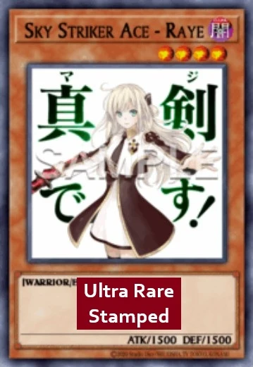 Sky Striker Ace - Raye (V.1 - Ultra Rare)