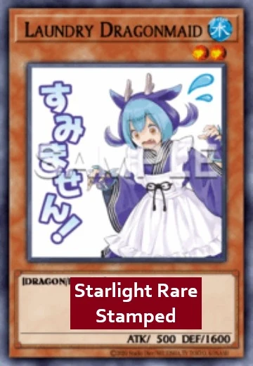 Laundry Dragonmaid (V.2 - Starlight Rare)