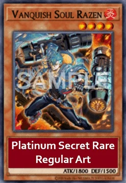 Vanquish Soul Razen (V.6 - Platinum Secret Rare)