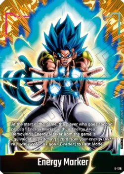 Energy Marker "Gogeta SSJ Blue E-126" (V.1 - Token )