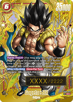 Gogeta：BR (FB09-007) [Fusion World] (V.1 - Super Rare)