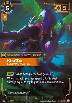Kha'Zix, Evolving Hunter (V.1 - Epic)