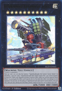 Superdreadnought Rail Cannon Gustav Rocket (V.1 - Ultra Rare)