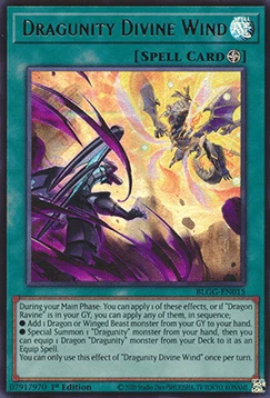 Dragunity Divine Wind - Battles of Legend: Glorious Gallery (Ultra Rare) [BLGG-015]