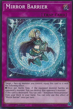 Mirror Barrier - Battles of Legend: Glorious Gallery (Secret Rare) [BLGG-028]