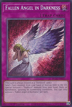 Fallen Angel in Darkness - Battles of Legend: Glorious Gallery (Secret Rare) [BLGG-031]
