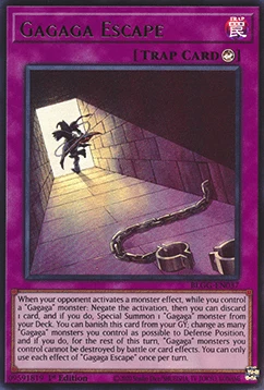Gagaga Escape - Battles of Legend: Glorious Gallery (Ultra Rare) [BLGG-037]