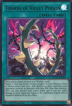 Thorns of Violet Poison - Battles of Legend: Glorious Gallery (Ultra Rare) [BLGG-039]