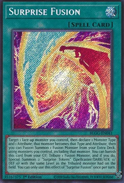 Surprise Fusion (V.1 - Secret Rare) - Battles of Legend: Glorious Gallery (Secret Rare) [BLGG-041]