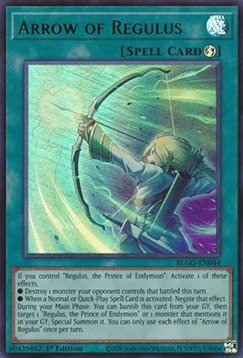Arrow of Regulus - Battles of Legend: Glorious Gallery (Ultra Rare) [BLGG-044]