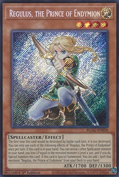 Regulus, the Prince of Endymion - Battles of Legend: Glorious Gallery (Secret Rare) [BLGG-050]