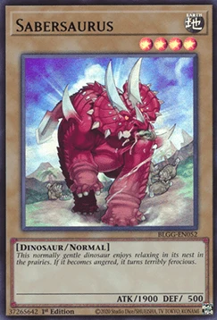 Sabersaurus - Battles of Legend: Glorious Gallery (Ultra Rare) [BLGG-052]