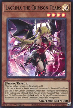 Lacrima the Crimson Tears - Battles of Legend: Glorious Gallery (Ultra Rare) [BLGG-081]