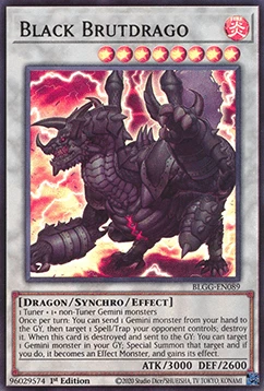 Black Brutdrago - Battles of Legend: Glorious Gallery (Ultra Rare) [BLGG-089]