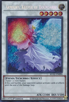Armades, Keeper of Boundaries (V.1 - Secret Rare) - Battles of Legend: Glorious Gallery (Secret Rare) [BLGG-090]