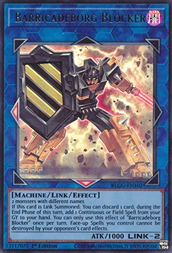 Barricadeborg Blocker - Battles of Legend: Glorious Gallery (Ultra Rare) [BLGG-102]