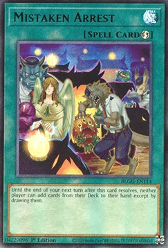 Mistaken Arrest (V.1 - Ultra Rare) - Battles of Legend: Glorious Gallery (Ultra Rare) [BLGG-114]