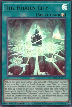 The Hidden City - Battles of Legend: Glorious Gallery (Ultra Rare) [BLGG-115]