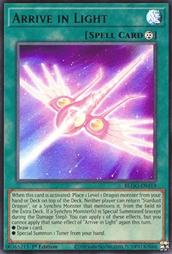Arrive in Light - Battles of Legend: Glorious Gallery (Ultra Rare) [BLGG-119]