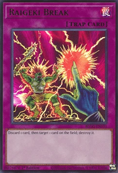 Raigeki Break - Battles of Legend: Glorious Gallery (Ultra Rare) [BLGG-131]