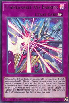 Unbreakable Xyz Barrier - Battles of Legend: Glorious Gallery (Ultra Rare) [BLGG-135]