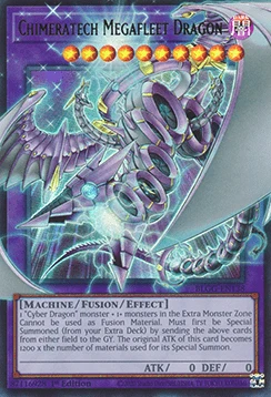 Chimeratech Megafleet Dragon (V.1 - Ultra Rare) - Battles of Legend: Glorious Gallery (Ultra Rare) [BLGG-138]