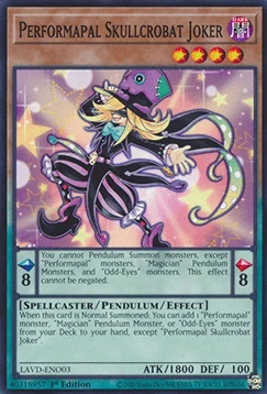 Performapal Skullcrobat Joker (V.1 - Common)