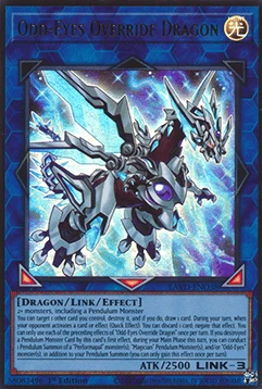 Odd-Eyes Override Dragon (V.1 - Ultra Rare)