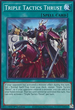 Triple Tactics Thrust