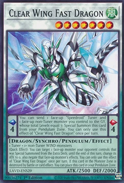 Clear Wing Fast Dragon