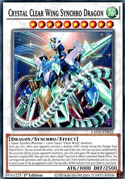 Crystal Clear Wing Synchro Dragon